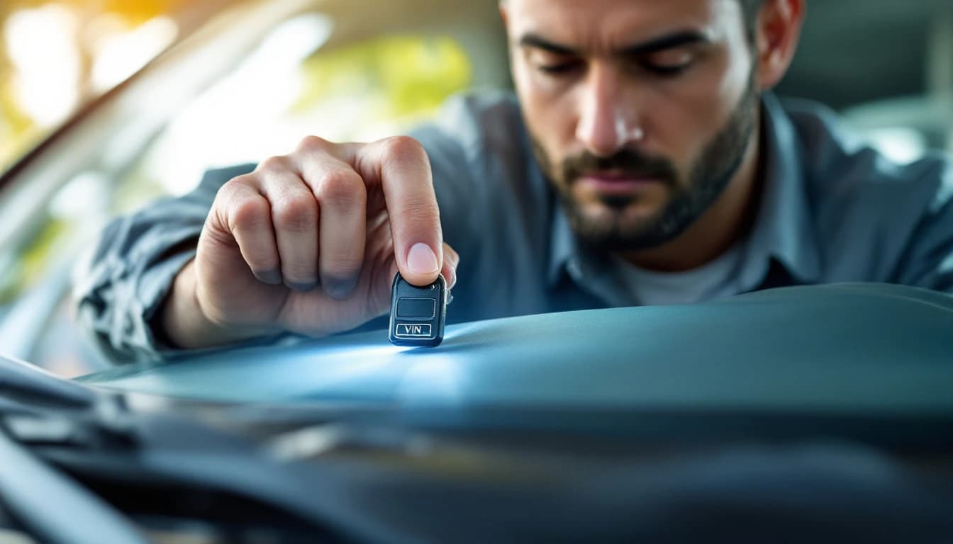 Llave de carro cortada por código VIN y programada en sitio — Cerrajero Arlington TX