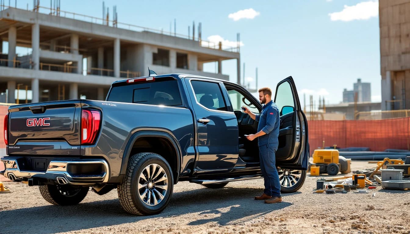 Llave inteligente y control de GMC Sierra y Yukon — Cerrajero Arlington TX