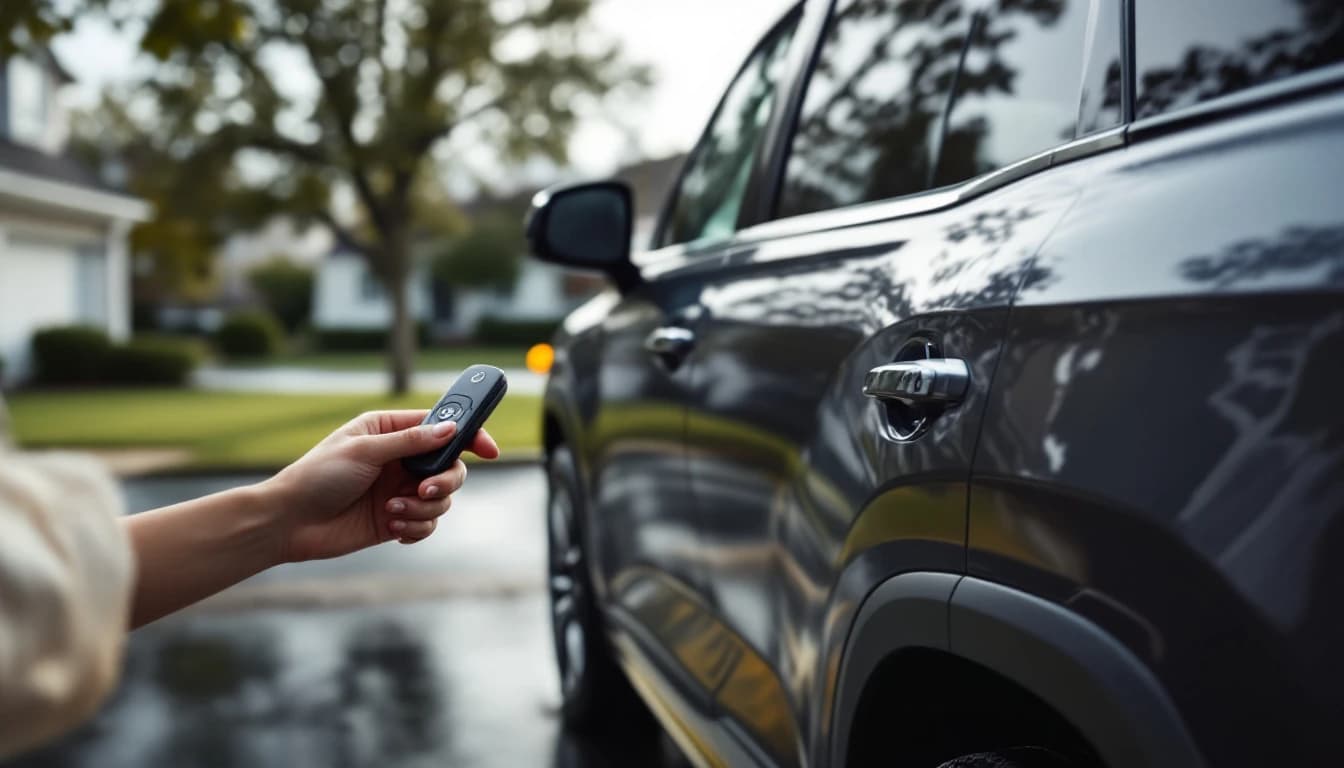 Reemplazo de smart key para Hyundai Santa Fe y Palisade por cerrajero móvil en Arlington