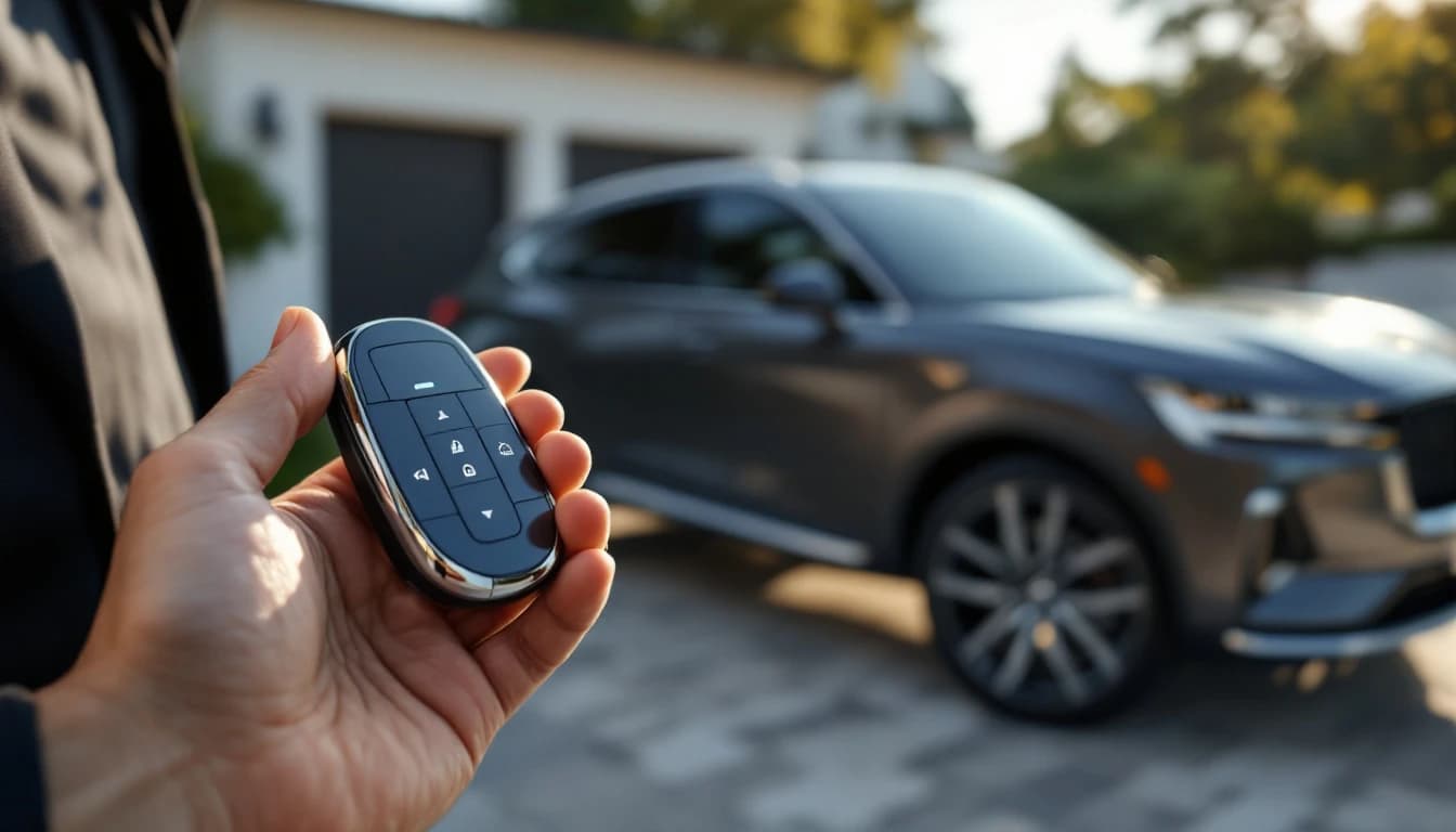 Llave inteligente Lexus siendo programada por cerrajero móvil en Arlington TX