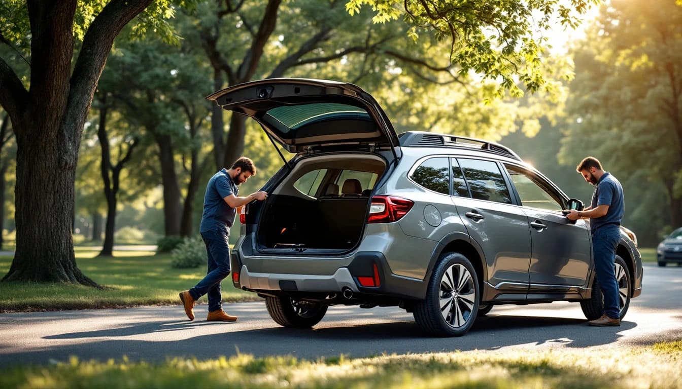 Llave inteligente y de chip para Subaru Outback, Forester y Crosstrek — Cerrajero Arlington TX