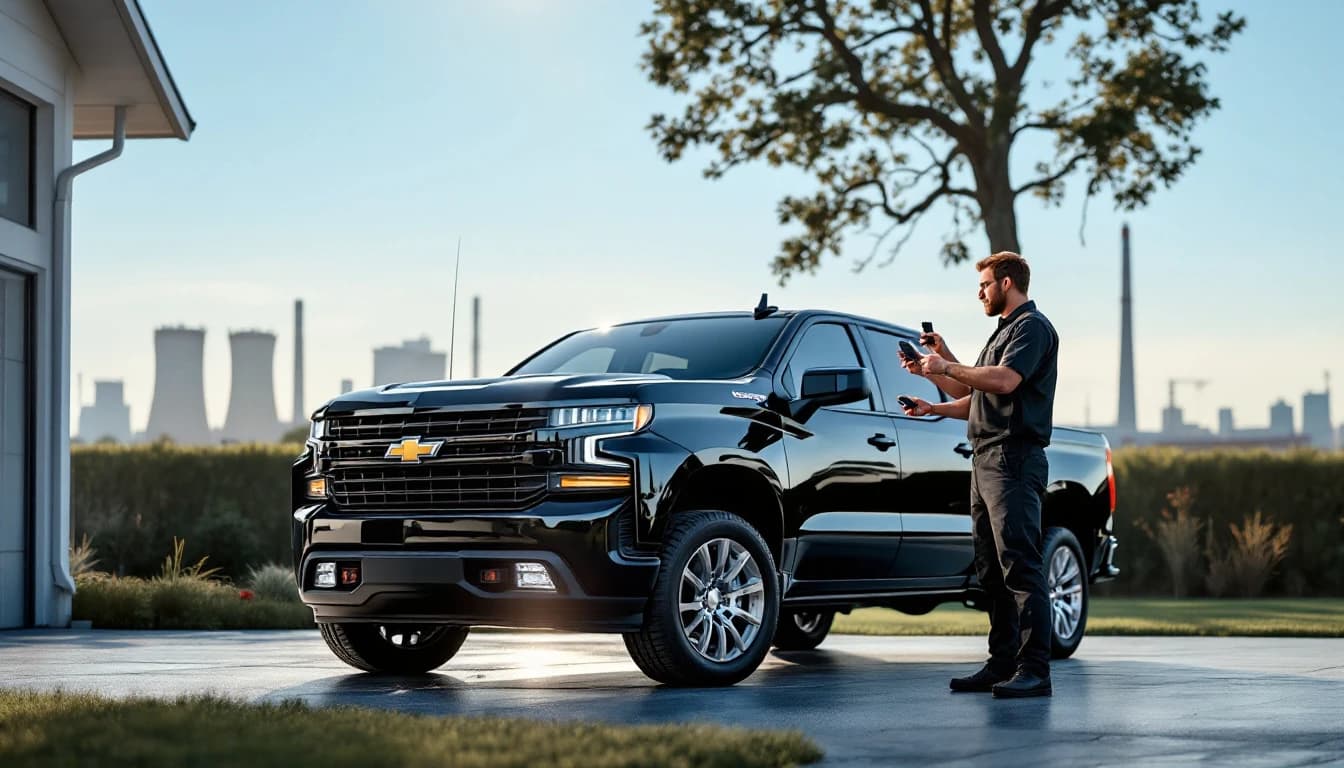 Llave con chip y control para Chevy Silverado y Equinox en Arlington TX — Cerrajero Arlington