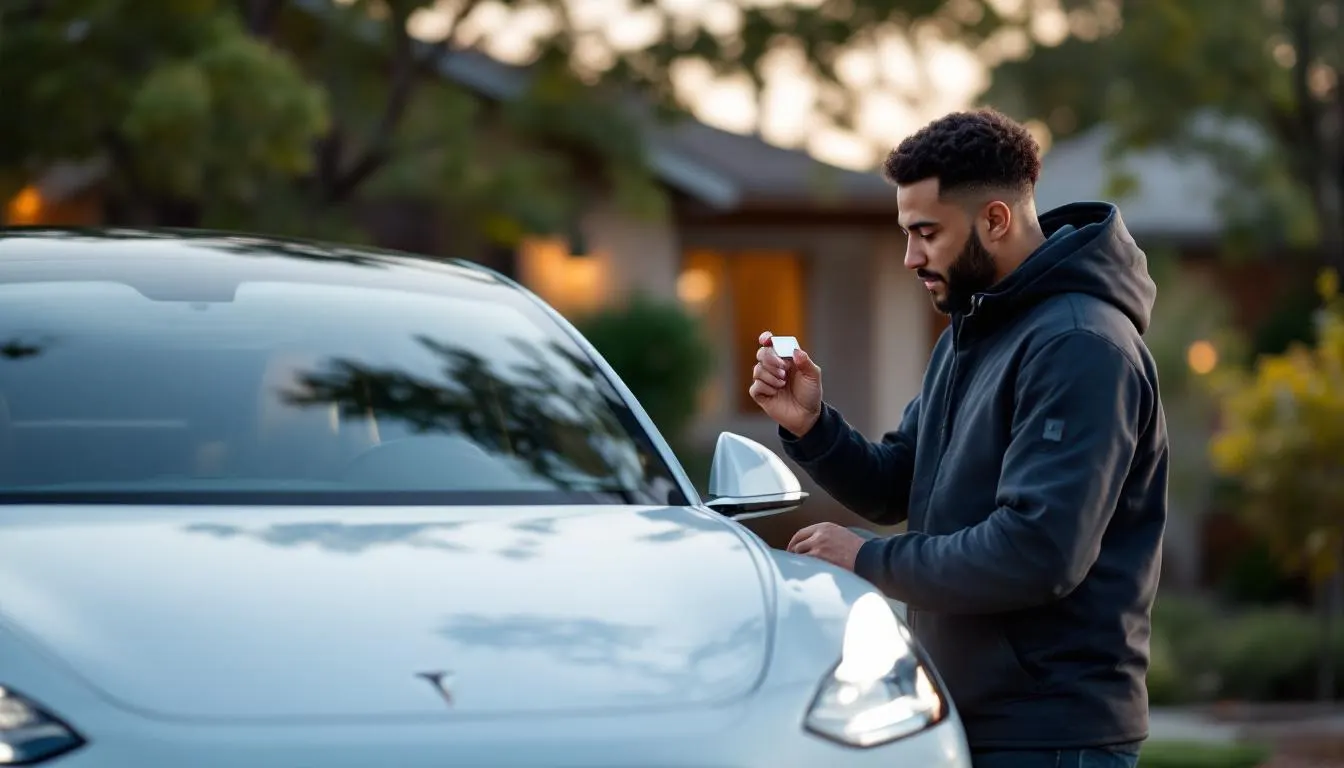Reemplazo de Tarjeta Llave Tesla en Arlington — Cerrajero Arlington TX